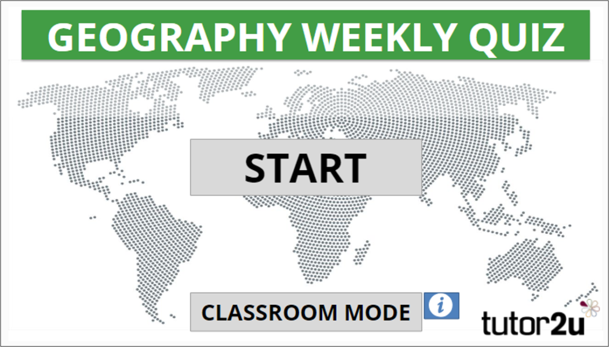 Geography News Quiz 27th January 2023 Blog Geography tutor2u