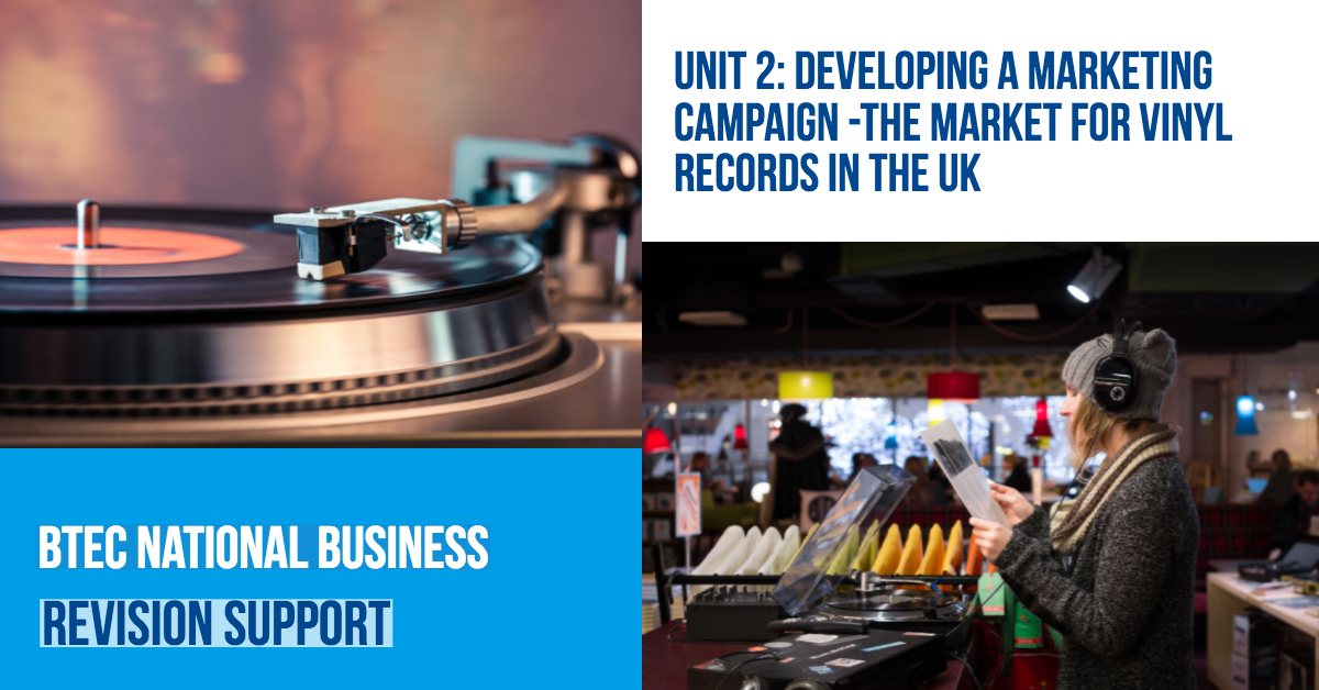 BTEC National Unit 2: Developing a Marketing Campaign - The Market 