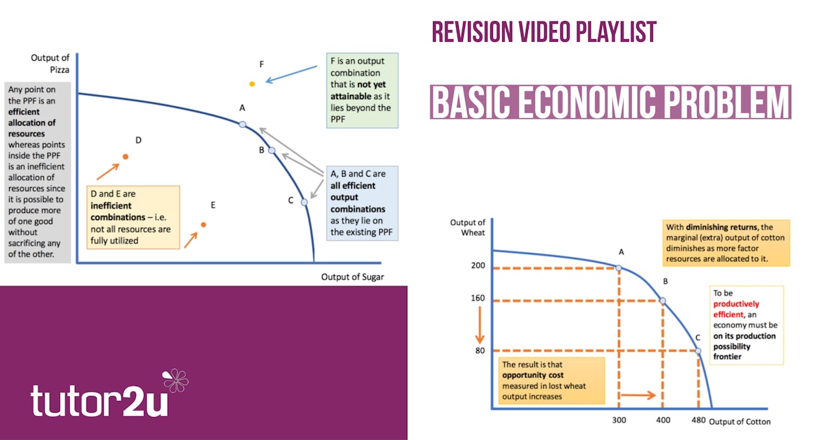 Basic Economic Problem - Revision Video Playlist | Reference Library ...