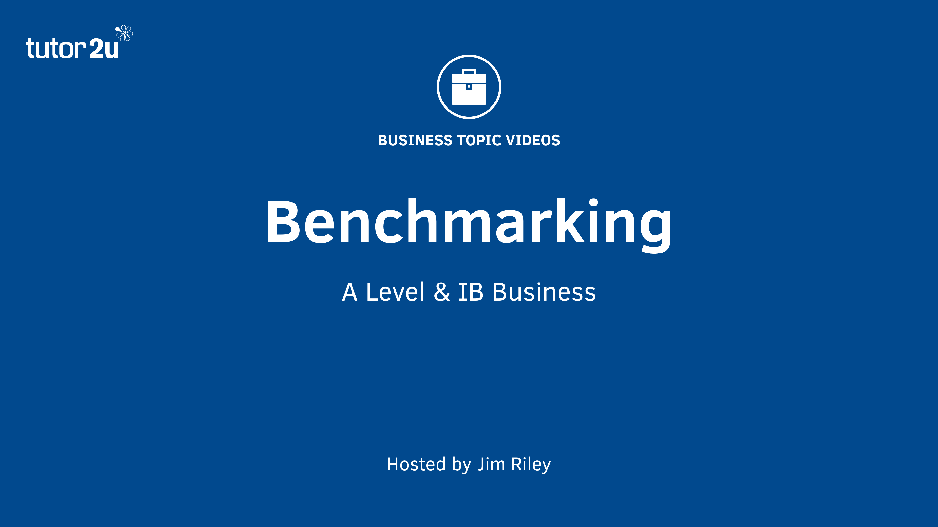 Benchmarking (Business Performance Management) | Reference Library ...