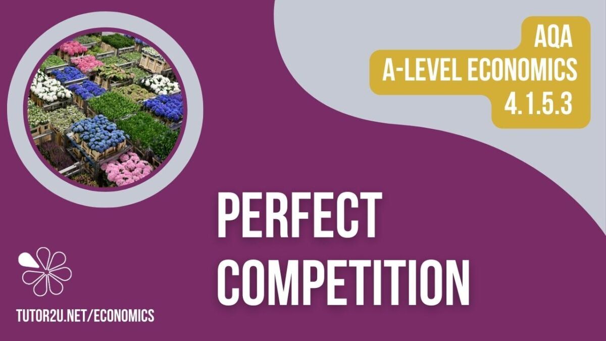 4.1.5.3 Perfect Competition (AQA A Level Economics Teaching Powerpoint ...