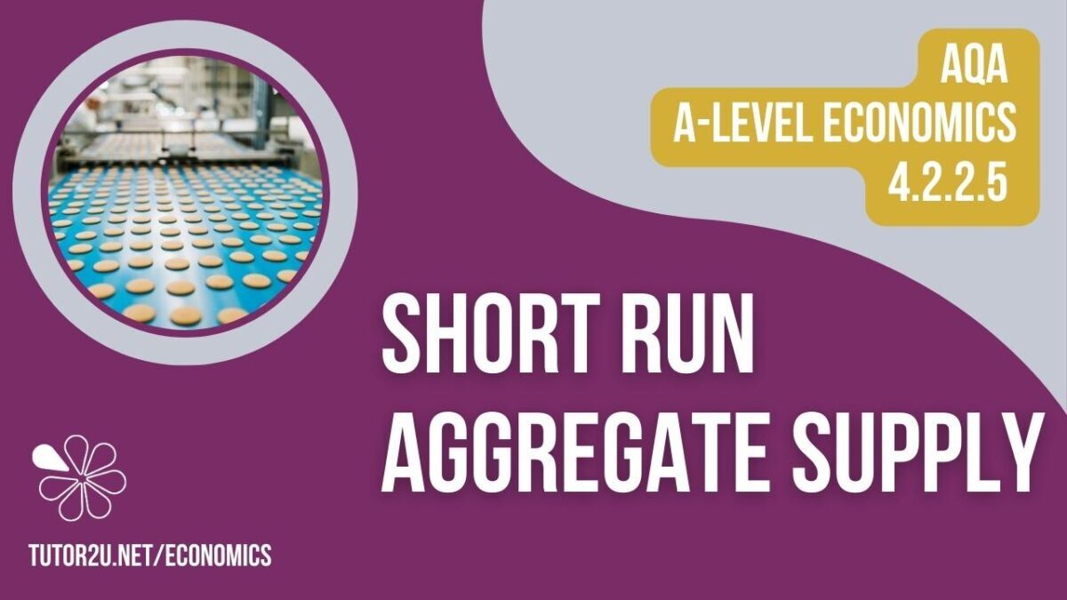 4.2.2.5 Determinants of Shortrun Aggregate Supply (AQA A Level