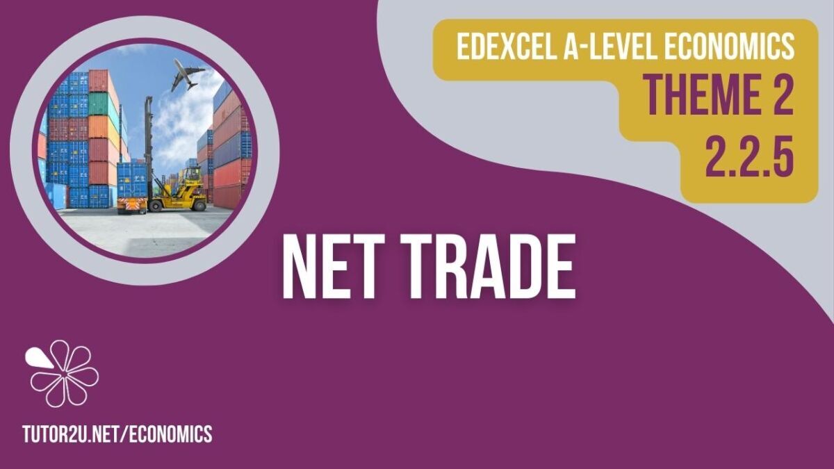 2.2.5 Net Trade (Edexcel A-Level Economics Teaching PowerPoint ...