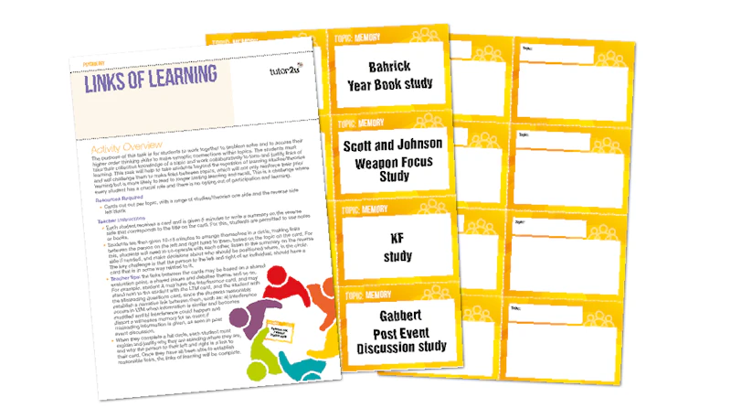 Teaching Activity: Links of Learning - Building Synoptic Understanding ...