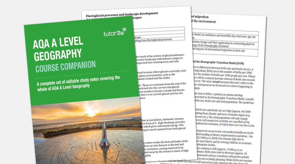 Course Companion (Entire Linear Course) for AQA A-Level Geography ...