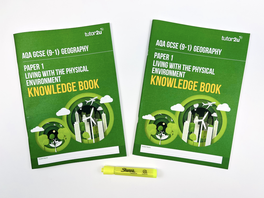 Paper 1 Living with the Physical Environment Knowledge Book for AQA