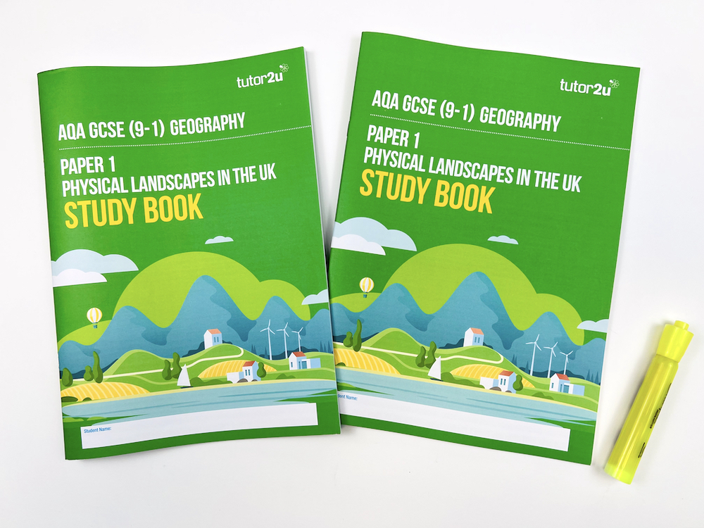 Paper 1 Physical Landscapes in the UK Study Book for AQA GCSE Geography