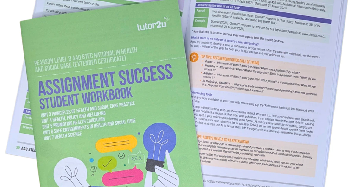 Assignment Success Assignment Success Student Workbook for AAQ BTEC National in Health ...