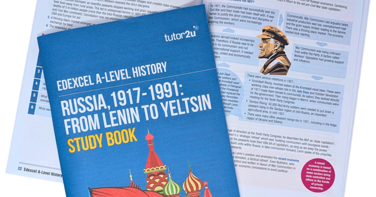Russia, 1917-1991: From Lenin to Yeltsin Study Book for Edexcel A-Level ...