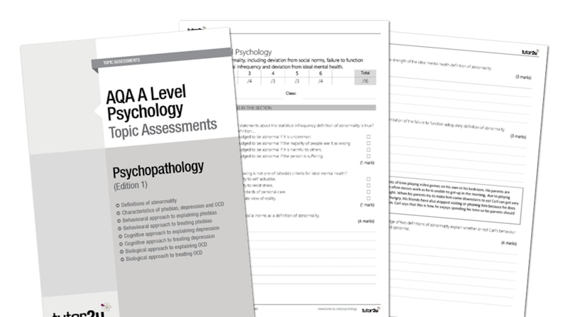 psychopathology topics