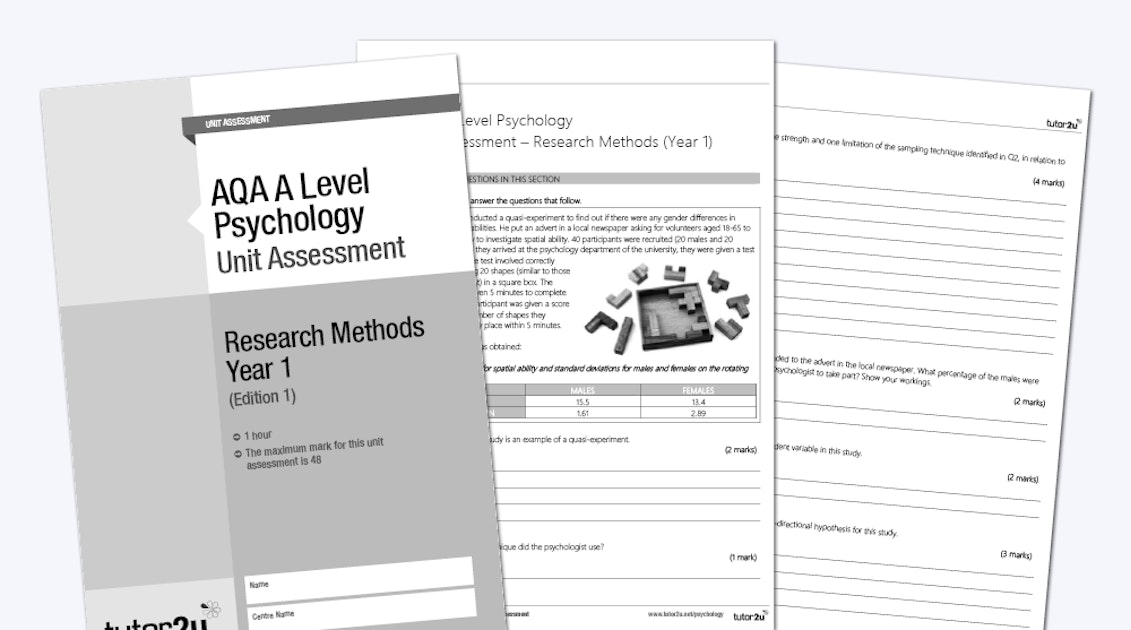 tutor2u research methods workbook answers