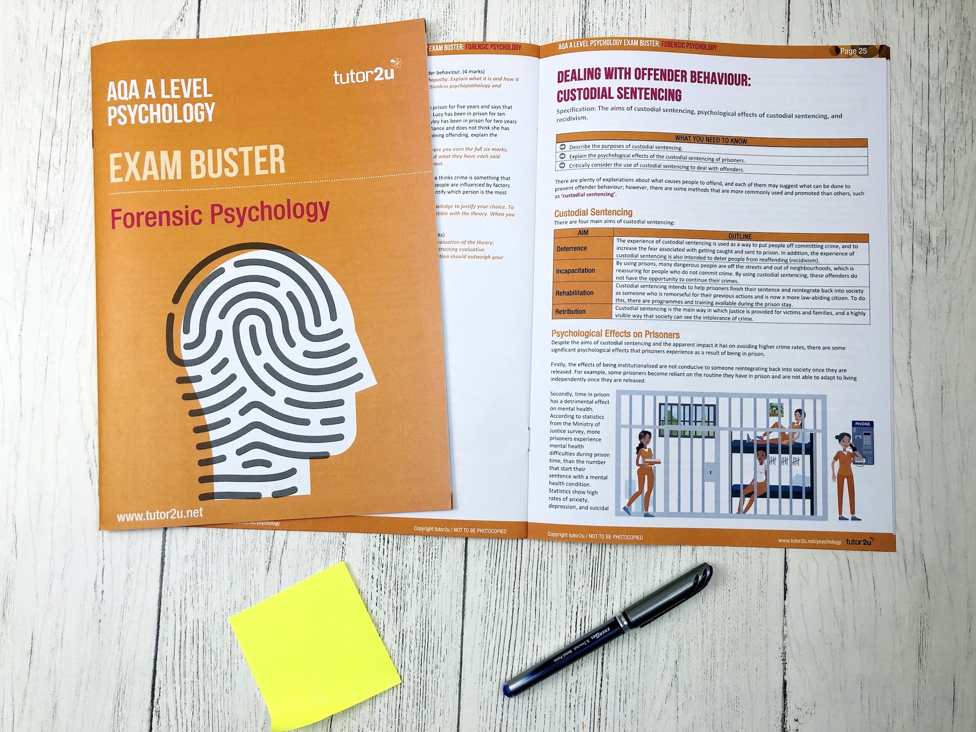 Forensic Psychology Exam Buster Revision Guide For AQA A-Level ...