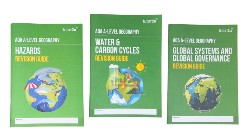 Geography Alevel Math Revision Guides for AQA A-Level Geography | Shop | Geography | tutor2u