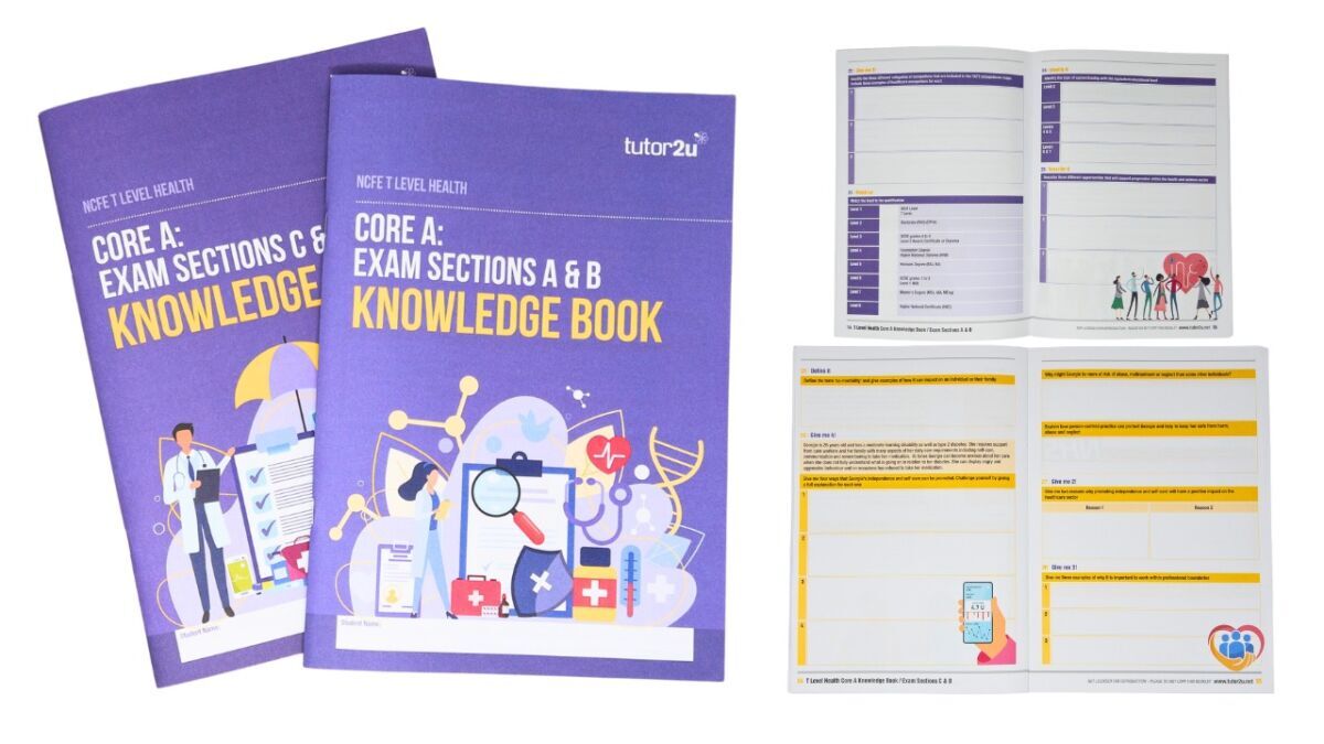 Resources for NCFE T Level Health Shop Health & Social Care tutor2u