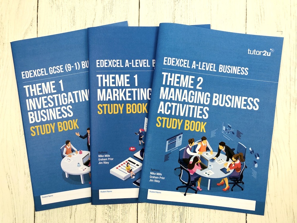 Study Books for GCSE & A-Level Business | Shop | Business | tutor2u