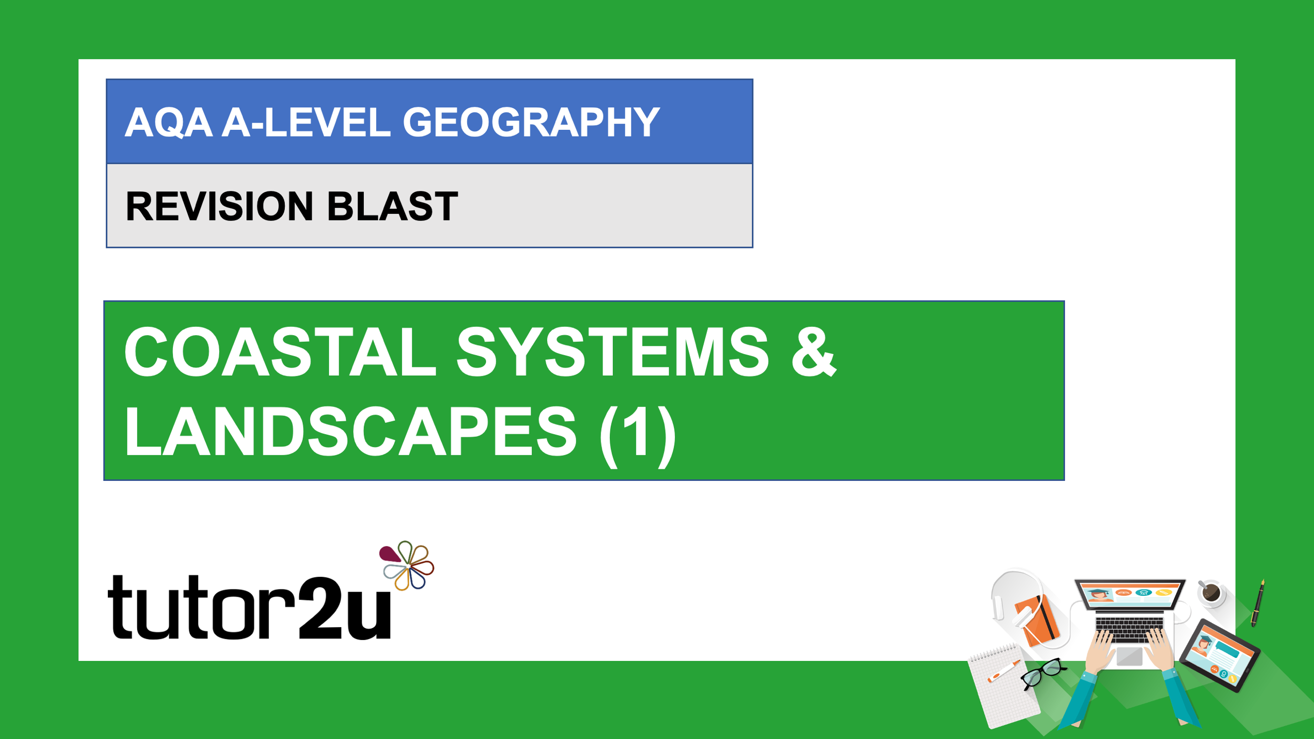 AQA ALevel Geography Revision Blast Coastal Systems & Landscapes (1