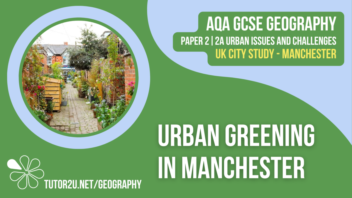 Topic Video for AQA GCSE Geography | Urban greening in Manchester (UK ...