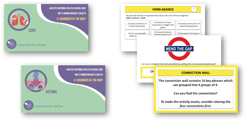 Hsc Interactive C1.3 COPD and C1.4 Asthma Topic PowerPoints and Interactive Games ...