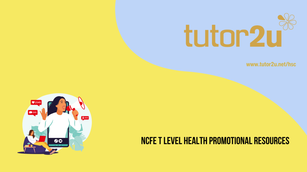 NCFE T Level Health Promotional Resources | Collections | Health ...