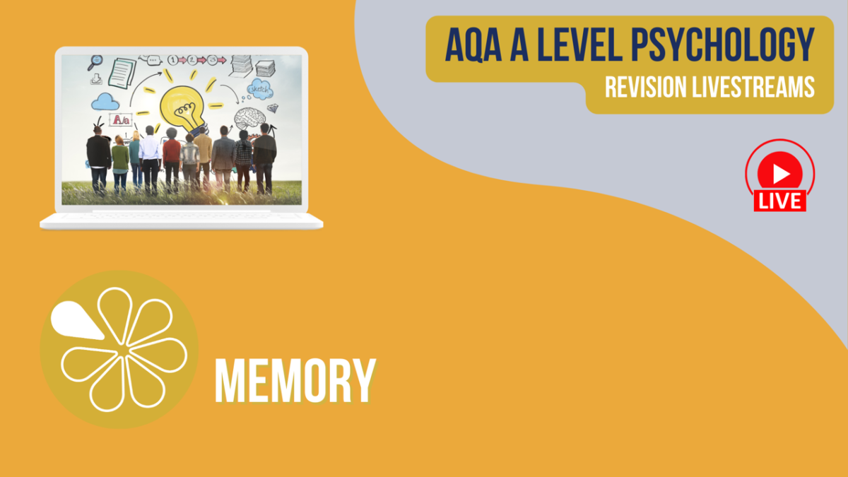 Memory | AQA A Level Psychology Live Revision 2025 | Livestreams | tutor2u