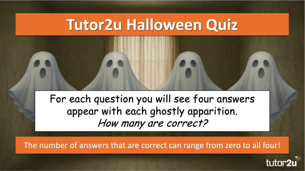 Halloween Ghost Quizzes for AQA A Level Sociology | Blog | Sociology ...