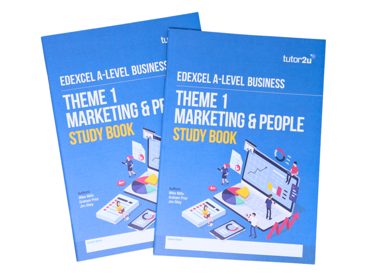 Theme 1 Study Book for Edexcel A-Level Business | Shop | tutor2u