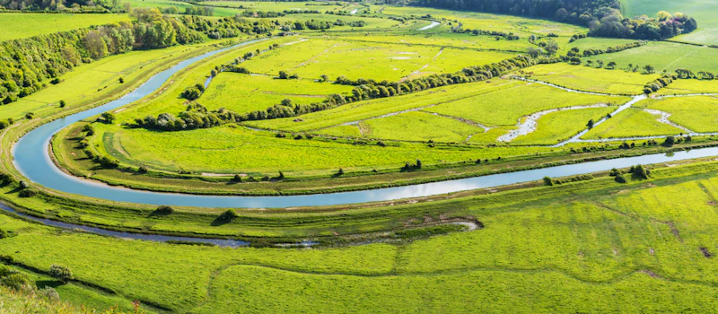 Lower Ridge Geography GCSE Geography | Landforms in the lower course (River landscapes 6 ...