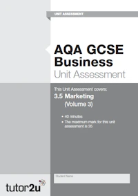 3 5 Marketing AQA GCSE UA cover