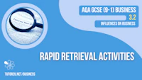 AQA GCSE 3 2 Rapid Retrieval Activities Cover