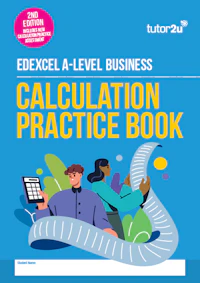 Edexcel A Level Business Calc Book 2025 Cover