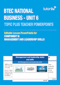 Bus Btec Unit6 Ppts Componentb