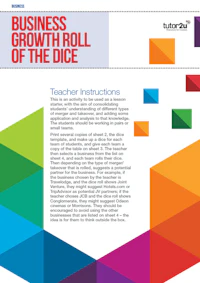 Bus Cpd Businessgrowthrollofthedice