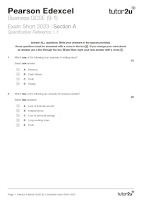 Bus digital gcse edx examshorts a