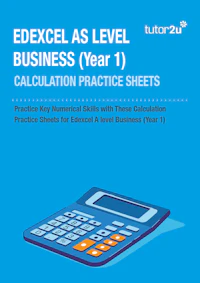 Bus Edxcel As Calcsheets Vol1