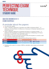 Bus Gcse Aqa Examtechniqueguide