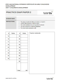 ECD Practice Exam Papers Cover