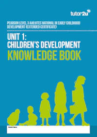 ECD Unit 1 Knowledge Book Cover