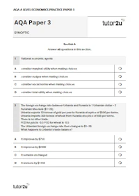 AQA A Level Economics PEP Cover