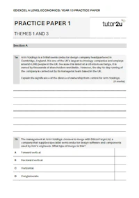 PEP Edexcel A Level Economics Cover