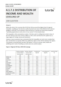 Econ digital alevel aqa examshorts 2023 a
