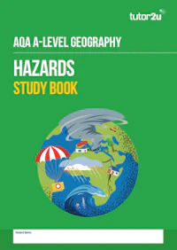 AQA A Level Geog Hazards Study Guide Cover