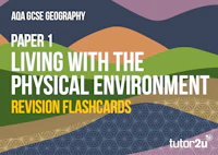 AQA GCSE Geog Paper 1 Flashcards Cover