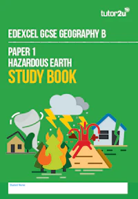 Edexcel GCSE Geog B Paper 1 Study Book Cover