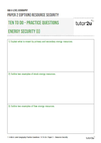 Resource Security Ten to Do Cover
