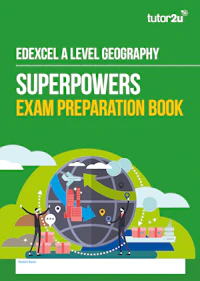 Geog Alevel Edx Superpowersexamprepbook Cover