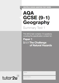Geog Gcse Mcqtests Paper1 Cover1