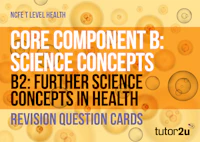 T Level Health B2 Revision Question Cards Cover