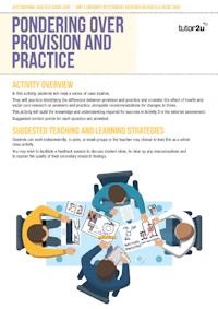 Teaching Resources unit 4 cover