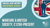 Retrieval Pack Thematic Study Warfare and British Society