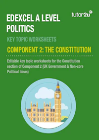 Pol Edexcel Alevel Worksheets Component2 Constitution